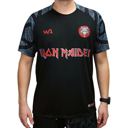 Camiseta Wa Sport Futebol Iron Maiden Senjutsu - Preto