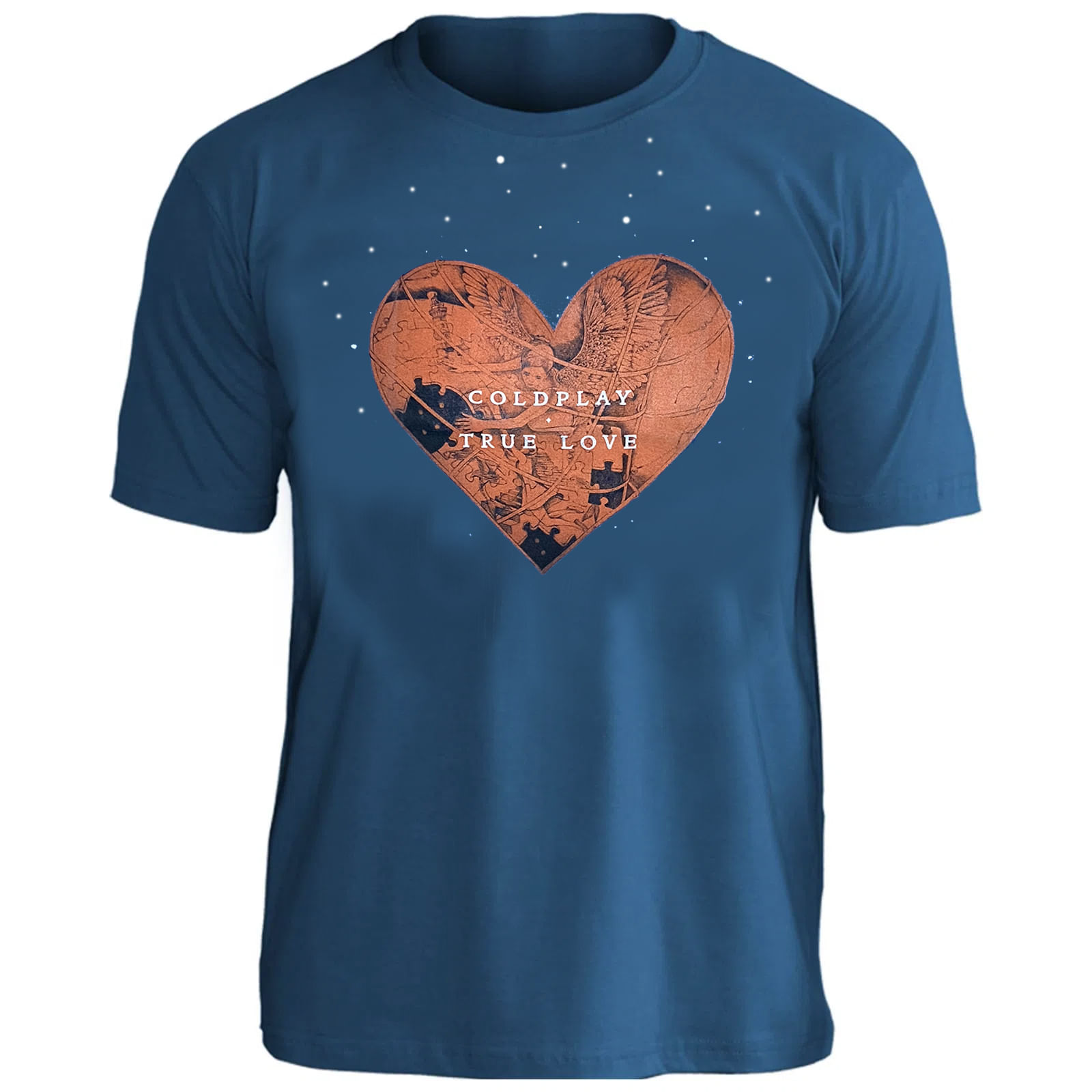 Camiseta Stamp Coldplay True Love TS1214