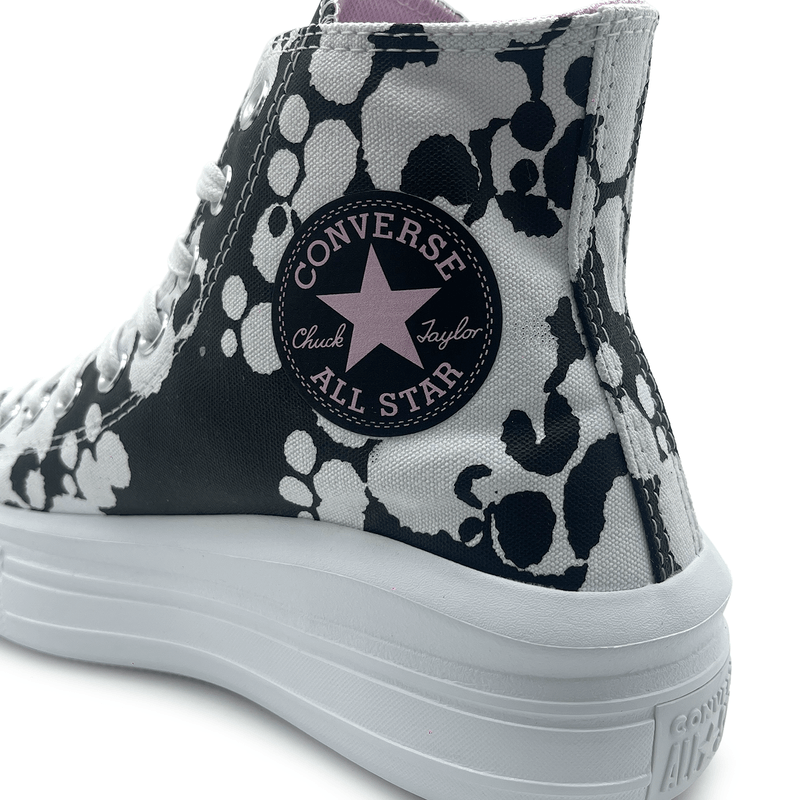 Tenis Converse Chuck Taylor All-Star Plataforma Hi Move Preto/Branco -  NewSkull