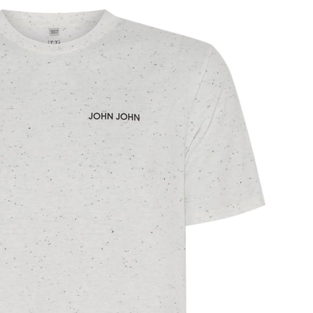 Camiseta John John 1979 Off-White - Compre Agora
