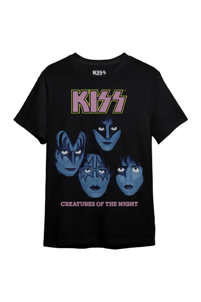 Camiseta Consulado Do Rock Kiss - Creatures Of The Night Of0126