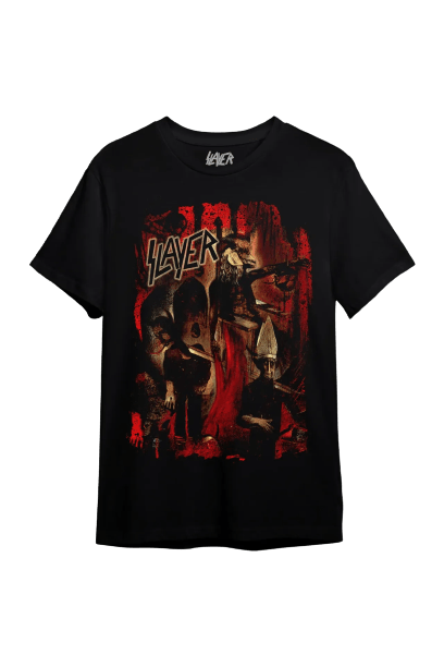 Camiseta Consulado Do Rock Slayer - Reing In Blood Of0133
