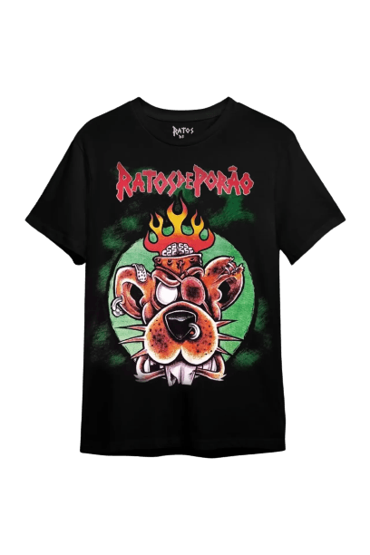 Camiseta Rock and Roll divertida. Lobo roqueiro.