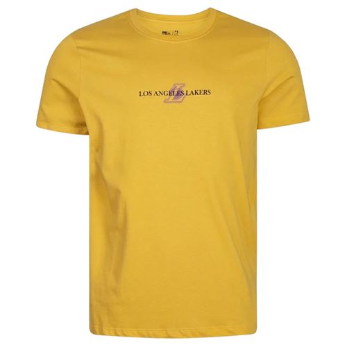Camiseta New Era NBA Los Angeles Lakers - Amarelo
