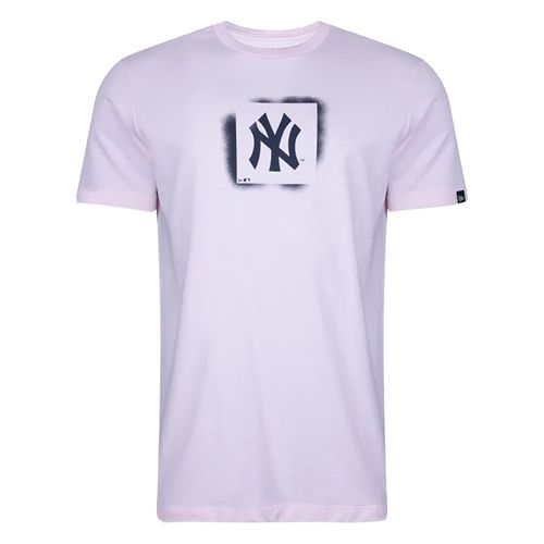 Camiseta New Era MLB New York Yankees Street Life - Rosa