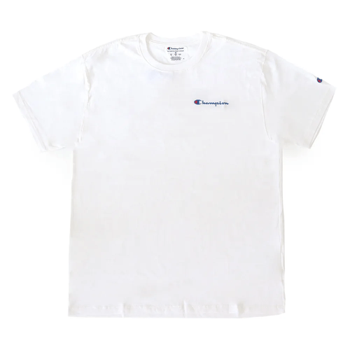Camiseta Champion Mini Logo - Off White