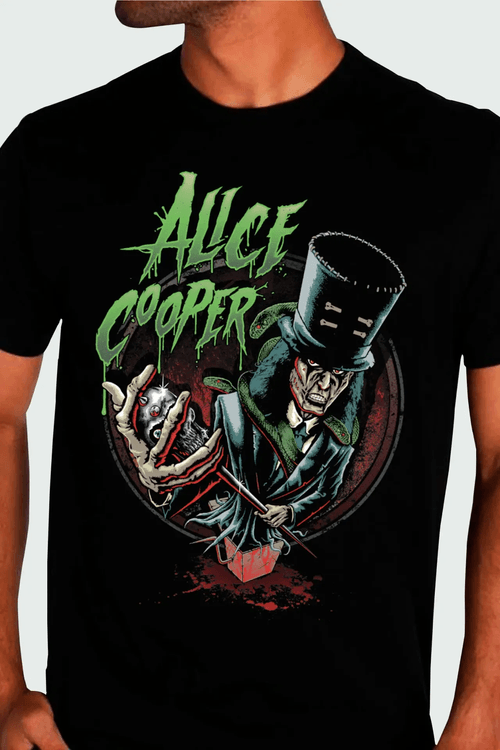 Camiseta Consulado Alice Cooper Jack In The Box Of0058
