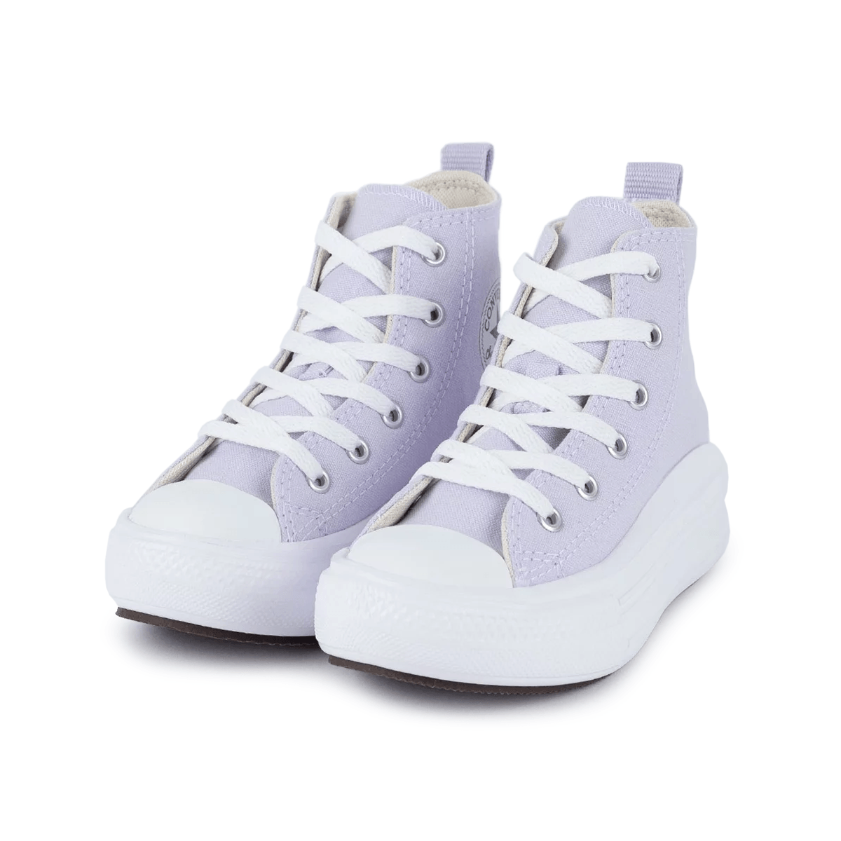 Tênis Infantil All Star Chuck Taylor Move Hi Seasonal Cano Alto Plataforma  Lavanda