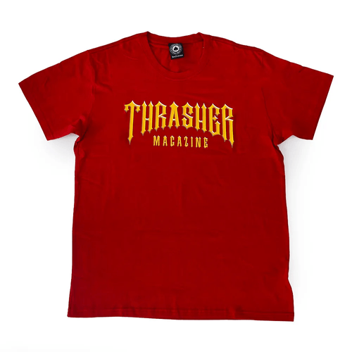Camiseta Thrasher Magazine Low Low Logo - Vermelho