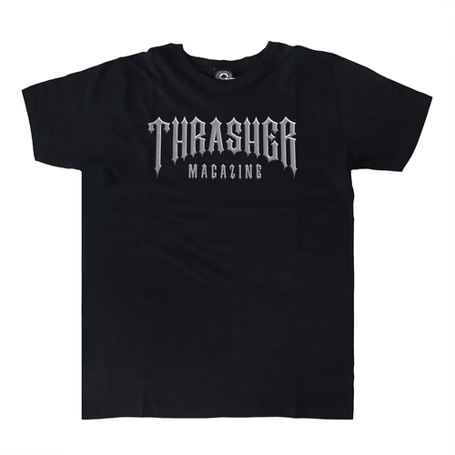 Camiseta Thrasher Magazine Low Low Logo - Preto