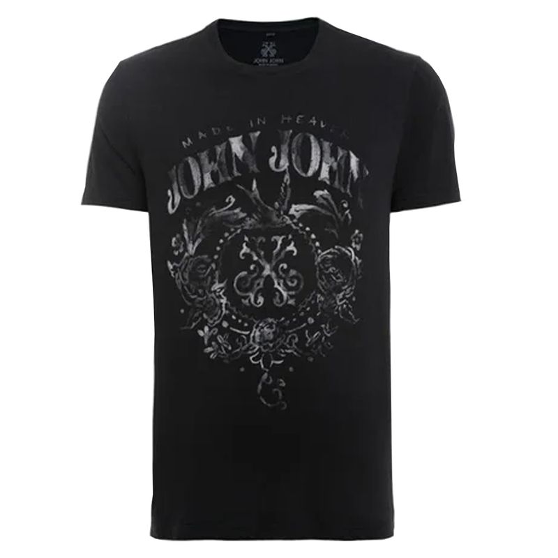 Camiseta John John Arabesque - Preto