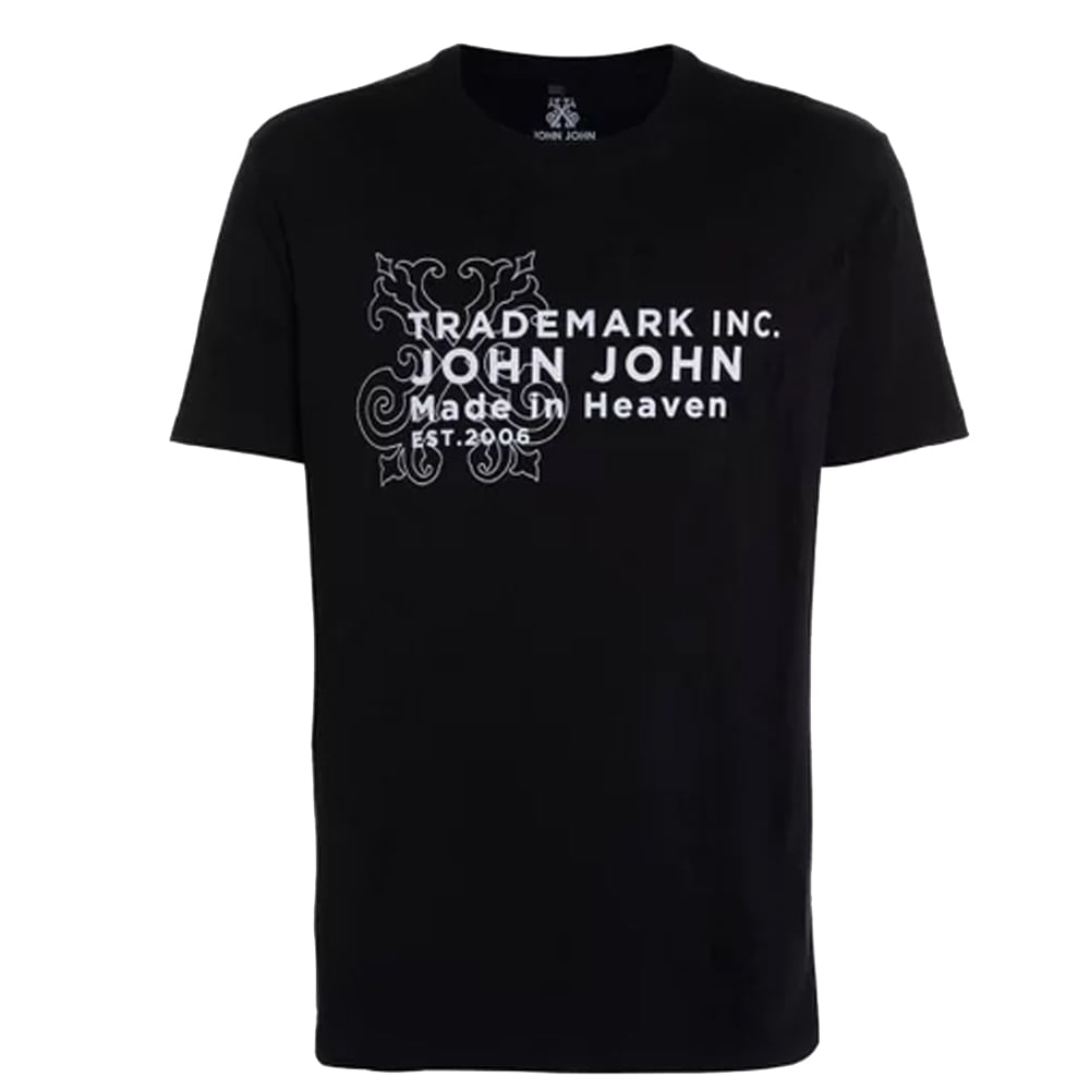 Camiseta John John Rock Preta - Compre Agora