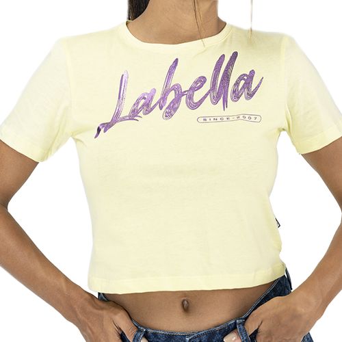Camiseta Labellamafia Tees - Amarelo
