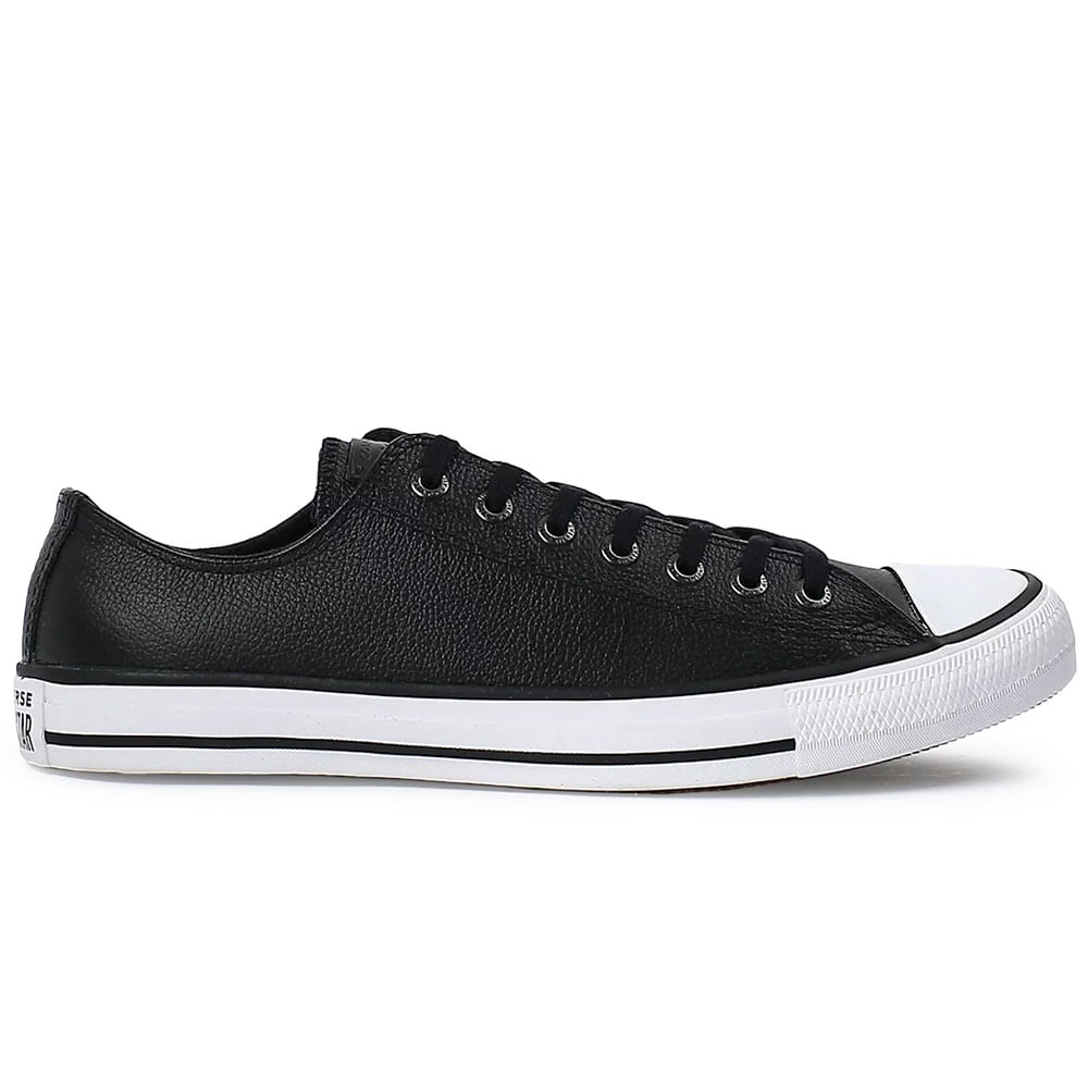 ALL STAR LIFT COURO OX PRETO - Converse é na Convexo!