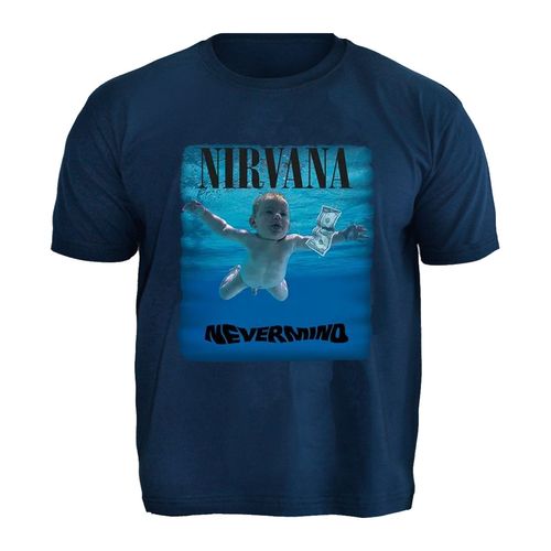 Camiseta Stamp Plus Size Nirvana Nevermind PSM1646