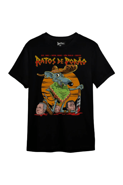 Camiseta Consulado Do Rock Ratos De Porão - Mexicano Of0046