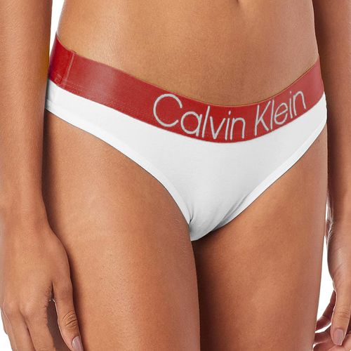 Tanga Calvin Klein - Branco/Vermelho