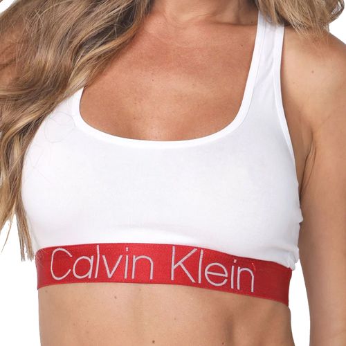 Top Calvin Klein - Branco/Vermelho
