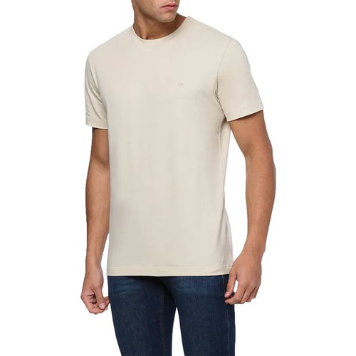 Camiseta Calvin Klein - Bege