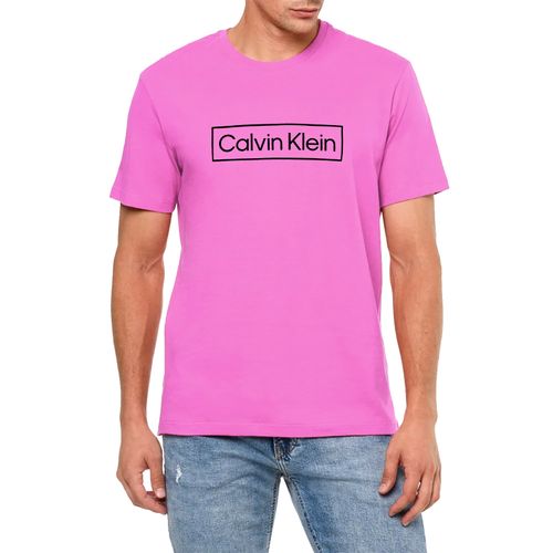 Camiseta Calvin Klein Mc - Rosa