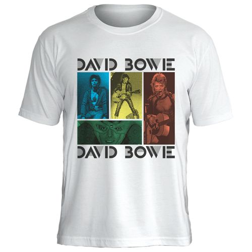 Camiseta Stamp David Bowie Photos TS1679