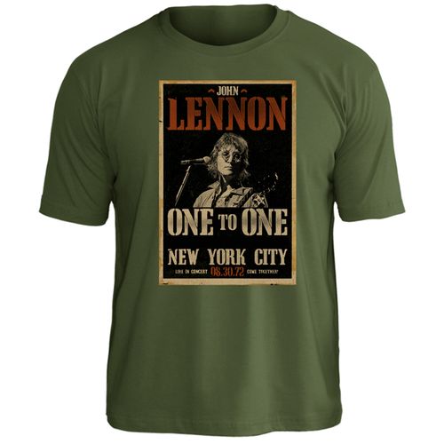 Camiseta Stamp John Lennon One To One TS1718