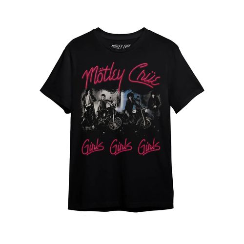 Camiseta Consulado Do Rock Motley Crue - Girls Girls Girls Of0114