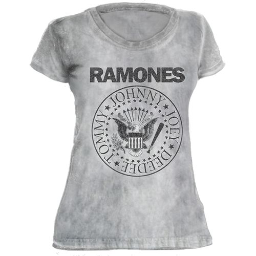 Baby Look Stamp Td Ramones Hey Ho, Lets Go FTD008