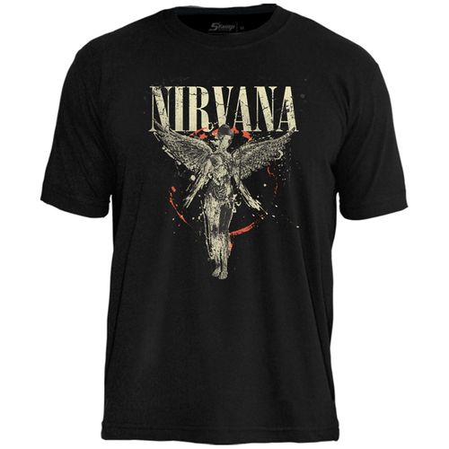 Camiseta Stamp Nirvana In Utero TS1705