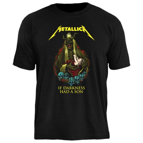 Camiseta Stamp Metallica If Darkness Had A Son TS1698