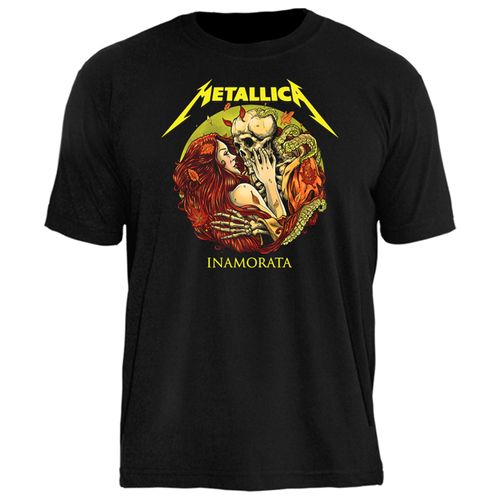 Camiseta Stamp Metallica Inamorata TS1695