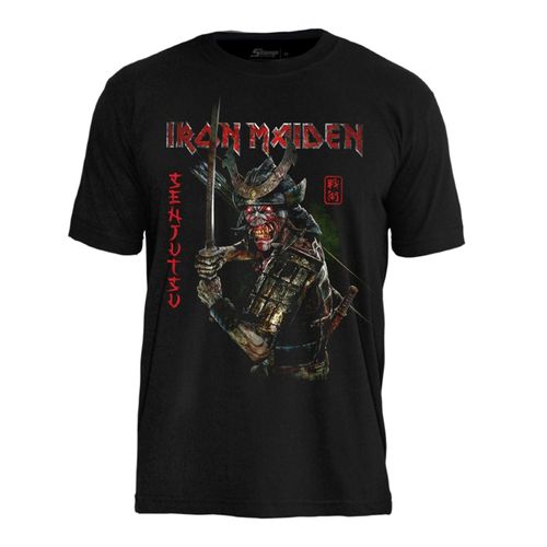 Camiseta Stamp Iron Maiden Senjutsu Album TS1514