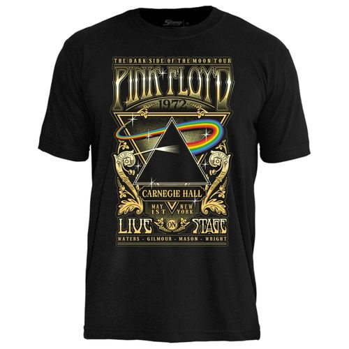 Camiseta Stamp Pink Floyd Live On Stage 1972 TS1455