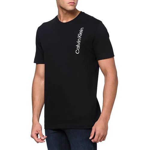 Camiseta Calvin Klein Vertical - Preto