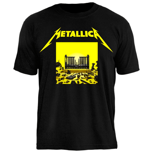 Camiseta Stamp Metallica M72 Squared TS1639