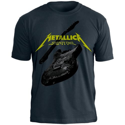 Camiseta Stamp Metallica M72 Guitar TS1642