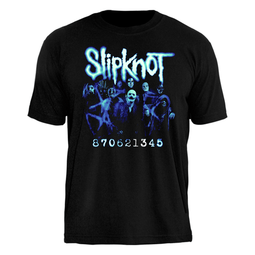 Camiseta Stamp Slipknot Band Photo TS1743