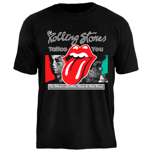 Camiseta Stamp The Rolling Stones Tongue TS1739