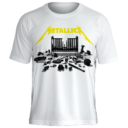 Camiseta Stamp Metallica M72 Album Simplified TS1640